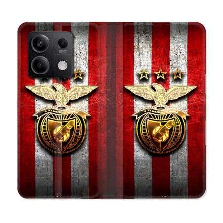 Housse Cuir Portefeuille Pour Xiaomi Redmi Note 13 Pro 5G Foot Benfica