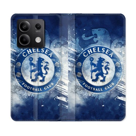 Housse Cuir Portefeuille Pour Xiaomi Redmi Note 13 Pro 5G Foot Chelsea