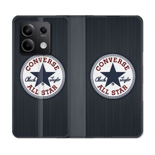 Housse Cuir Portefeuille Pour Xiaomi Redmi Note 13 Pro 5G Converse