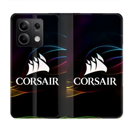 Housse Cuir Portefeuille Pour Xiaomi Redmi Note 13 Pro 5G Corsair