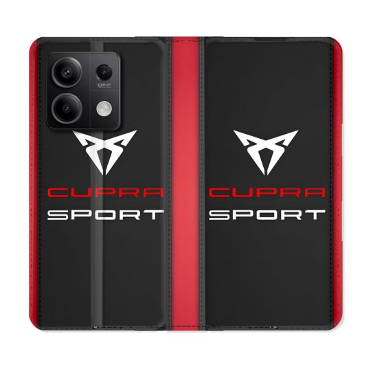 Housse Cuir Portefeuille Pour Xiaomi Redmi Note 13 Pro 5G Cupra