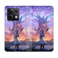 Housse Cuir Portefeuille Pour Xiaomi Redmi Note 13 Pro 5G Manga Frieren