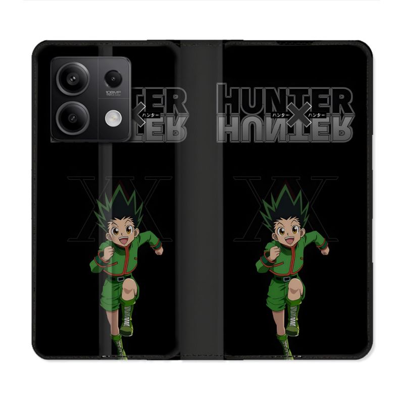 Housse Cuir Portefeuille Pour Xiaomi Redmi Note 13 Pro 5G Manga Hunter X Hunter Gon
