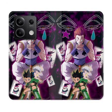 Housse Cuir Portefeuille Pour Xiaomi Redmi Note 13 Pro 5G Manga Hunter X Hunter Hisoka