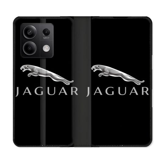 Housse Cuir Portefeuille Pour Xiaomi Redmi Note 13 Pro 5G Jaguar
