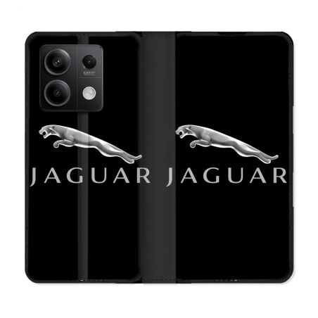 Housse Cuir Portefeuille Pour Xiaomi Redmi Note 13 Pro 5G Jaguar