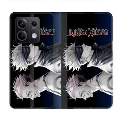 Housse Cuir Portefeuille Pour Xiaomi Redmi Note 13 Pro 5G Manga Jujustu Kaisen