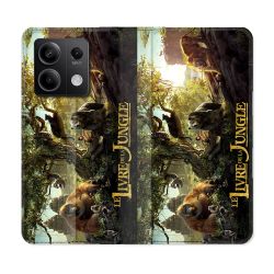 Housse Cuir Portefeuille Pour Xiaomi Redmi Note 13 Pro 5G Le Livre De La Jungle Affiche