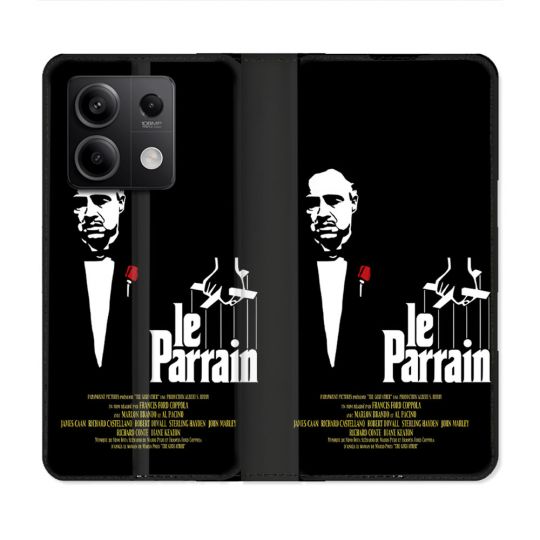 Housse Cuir Portefeuille Pour Xiaomi Redmi Note 13 Pro 5G Le Parrain Affiche