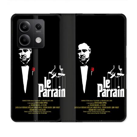 Housse Cuir Portefeuille Pour Xiaomi Redmi Note 13 Pro 5G Le Parrain Affiche