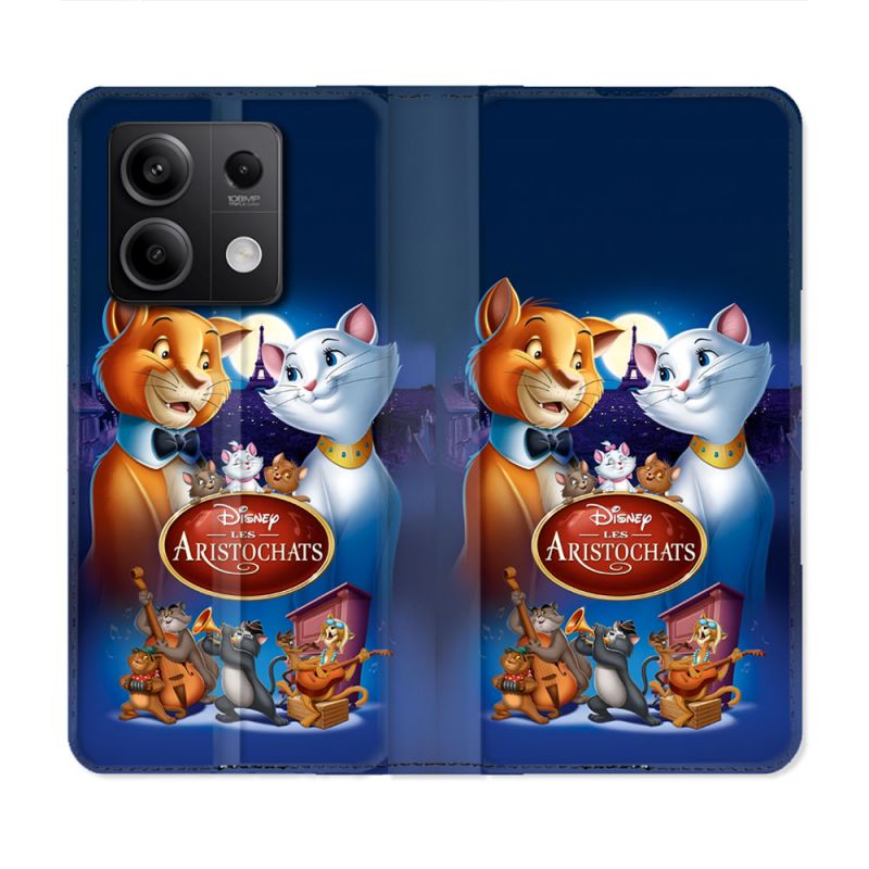 Housse Cuir Portefeuille Pour Xiaomi Redmi Note 13 Pro 5G Les Aristochats