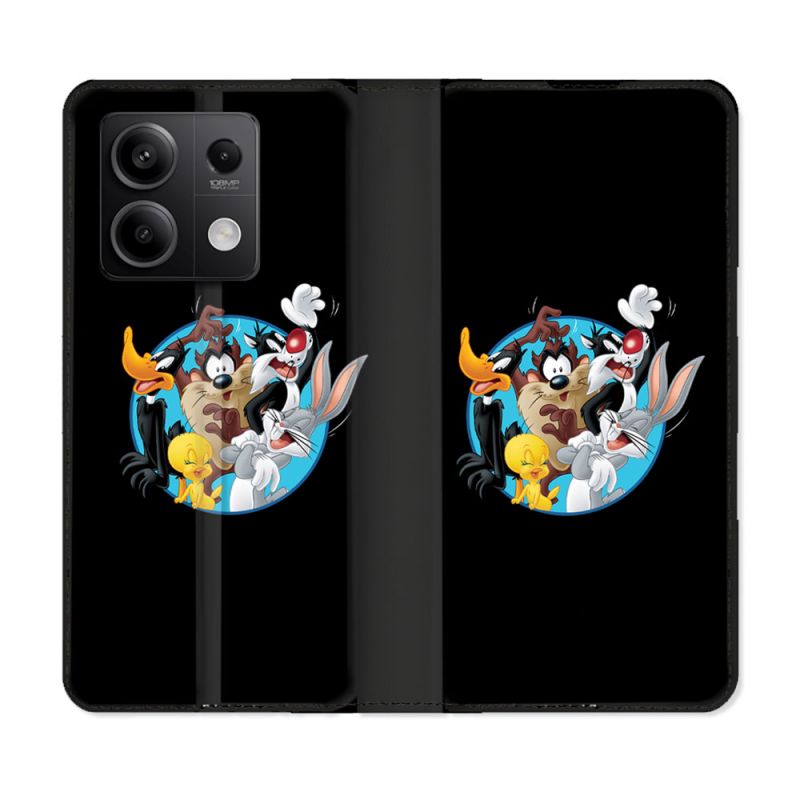 Housse Cuir Portefeuille Pour Xiaomi Redmi Note 13 Pro 5G Looney Tunes