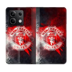 Housse Cuir Portefeuille Pour Xiaomi Redmi Note 13 Pro 5G Foot Manchetser United
