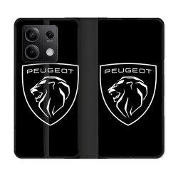 Housse Cuir Portefeuille Pour Xiaomi Redmi Note 13 Pro 5G Peugeot