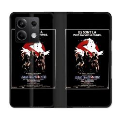 Housse Cuir Portefeuille Pour Xiaomi Redmi Note 13 Pro 5G SOS Fantome Affiche