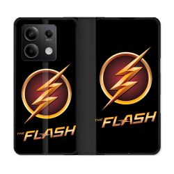 Housse Cuir Portefeuille Pour Xiaomi Redmi Note 13 Pro 5G The Flash Logo