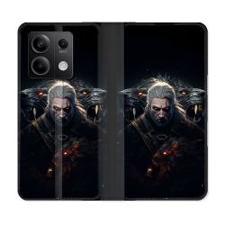 Housse Cuir Portefeuille Pour Xiaomi Redmi Note 13 Pro 5G The Witcher