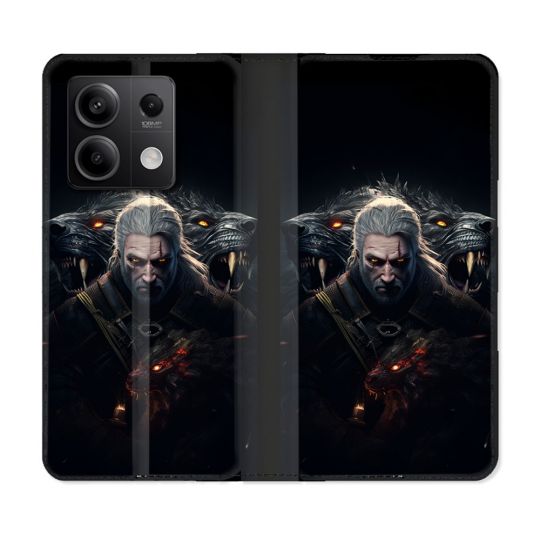 Housse Cuir Portefeuille Pour Xiaomi Redmi Note 13 Pro 5G The Witcher