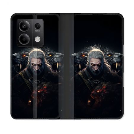 Housse Cuir Portefeuille Pour Xiaomi Redmi Note 13 Pro 5G The Witcher