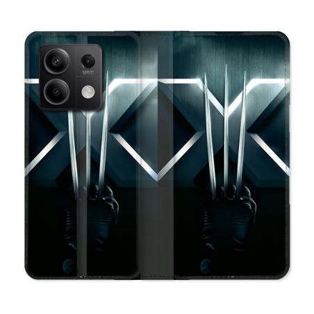 Housse Cuir Portefeuille Pour Xiaomi Redmi Note 13 Pro 5G Xmen