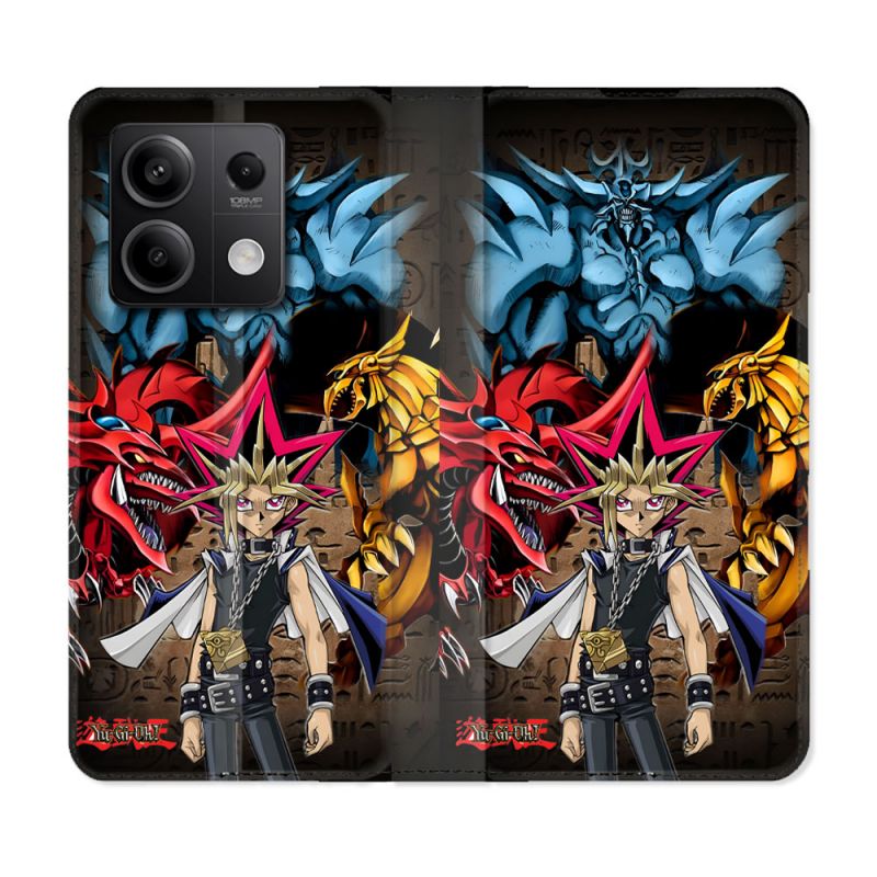 Housse Cuir Portefeuille Pour Xiaomi Redmi Note 13 Pro 5G Yu Gi Oh