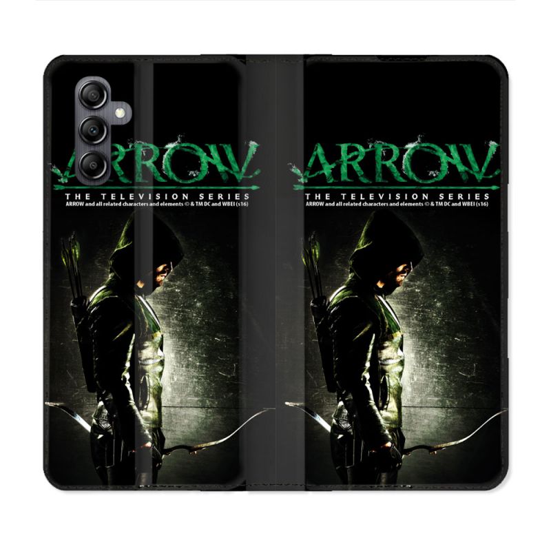 Housse Cuir Portefeuille Pour Samsung Galaxy A05S Arrow Affiche