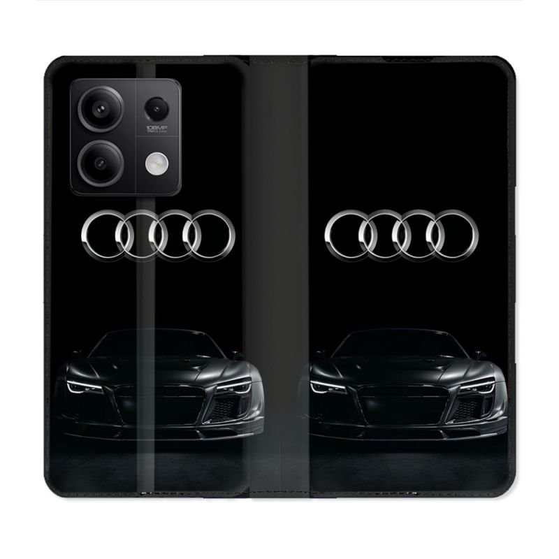 Housse Cuir Portefeuille Pour Xiaomi Redmi Note 13 5G Audi