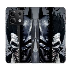 Housse Cuir Portefeuille Pour Xiaomi Redmi Note 13 5G Batman Joker