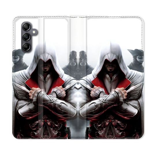Housse Cuir Portefeuille Pour Samsung Galaxy A05S Assassin Creed Mask