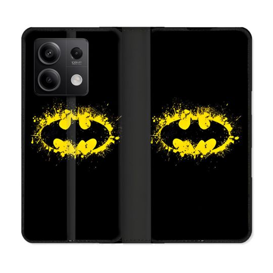 Housse Cuir Portefeuille Pour Xiaomi Redmi Note 13 5G Batman Logo