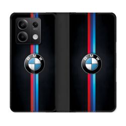 Housse Cuir Portefeuille Pour Xiaomi Redmi Note 13 5G BMW Logo