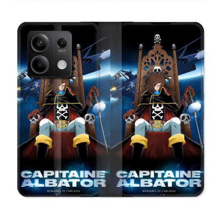 Housse Cuir Portefeuille Pour Xiaomi Redmi Note 13 5G Capitaine Albator