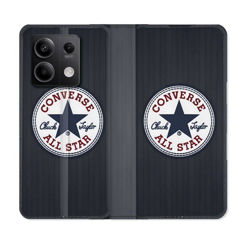 Housse Cuir Portefeuille Pour Xiaomi Redmi Note 13 5G Converse