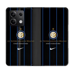 Housse Cuir Portefeuille Pour Xiaomi Redmi Note 13 5G Foot Inter Milan