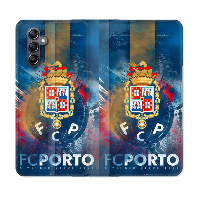 Housse Cuir Portefeuille Pour Samsung Galaxy A05S Foot FC Porto
