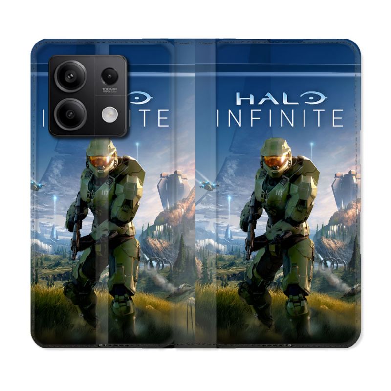 Housse Cuir Portefeuille Pour Xiaomi Redmi Note 13 5G Halo