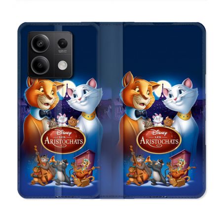 Housse Cuir Portefeuille Pour Xiaomi Redmi Note 13 5G Les Aristochats