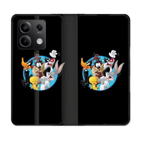 Housse Cuir Portefeuille Pour Xiaomi Redmi Note 13 5G Looney Tunes