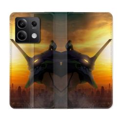 Housse Cuir Portefeuille Pour Xiaomi Redmi Note 13 5G Manga Evangelion