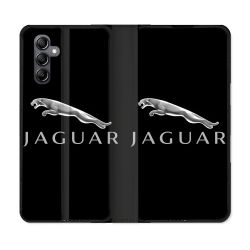 Housse Cuir Portefeuille Pour Samsung Galaxy A05S Jaguar