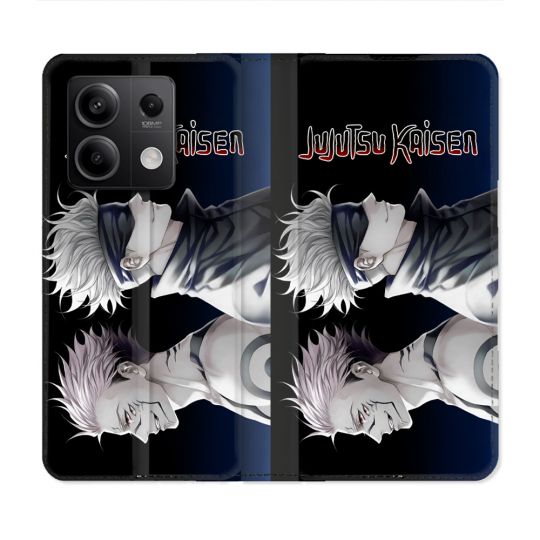 Housse Cuir Portefeuille Pour Xiaomi Redmi Note 13 5G Manga Jujustu Kaisen