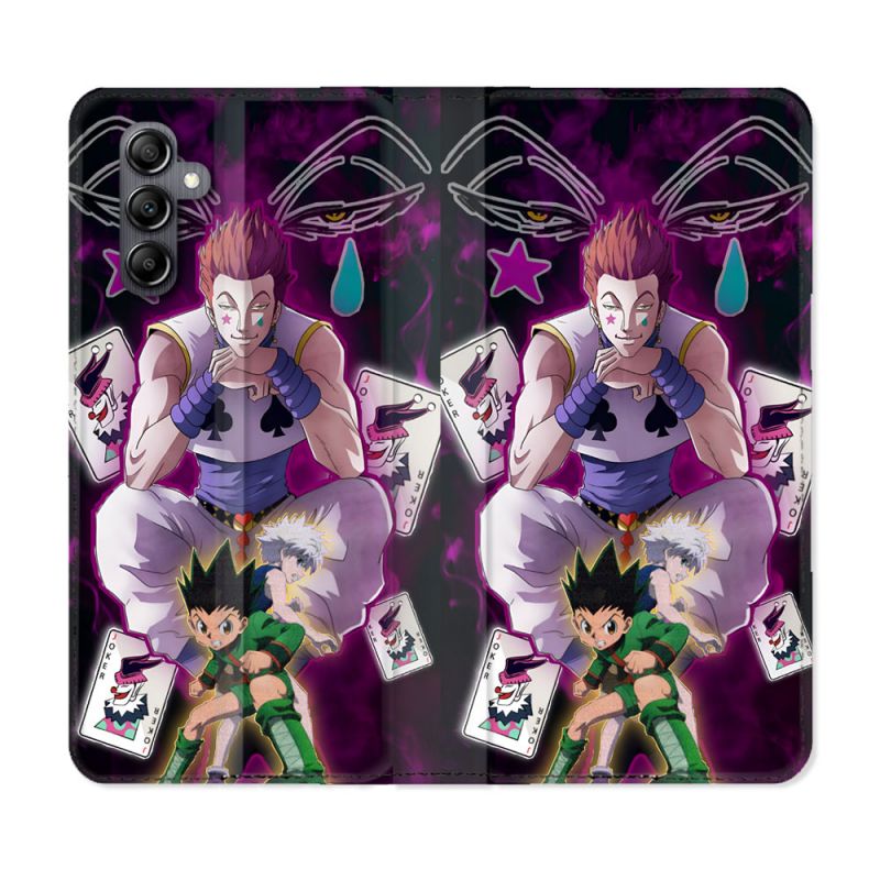 Housse Cuir Portefeuille Pour Samsung Galaxy A05S Manga Hunter X Hunter Hisoka
