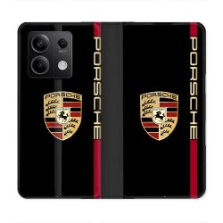 Housse Cuir Portefeuille Pour Xiaomi Redmi Note 13 5G Porsche Line
