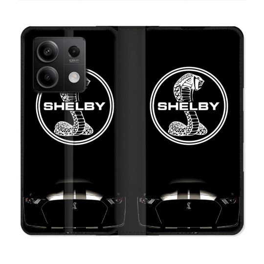 Housse Cuir Portefeuille Pour Xiaomi Redmi Note 13 5G Shelby