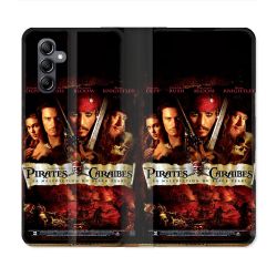 Housse Cuir Portefeuille Pour Samsung Galaxy A05S Pirate Des Caraibes
