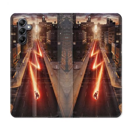 Housse Cuir Portefeuille Pour Samsung Galaxy A05S The Flash City