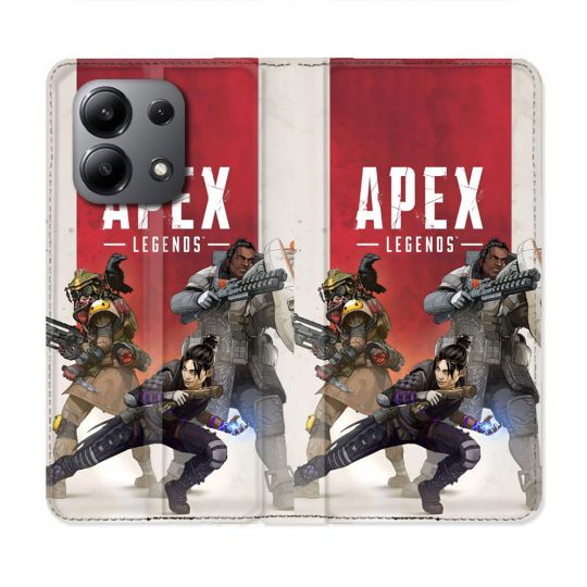 Housse Cuir Portefeuille Pour Xiaomi Redmi Note 13 4G Apex