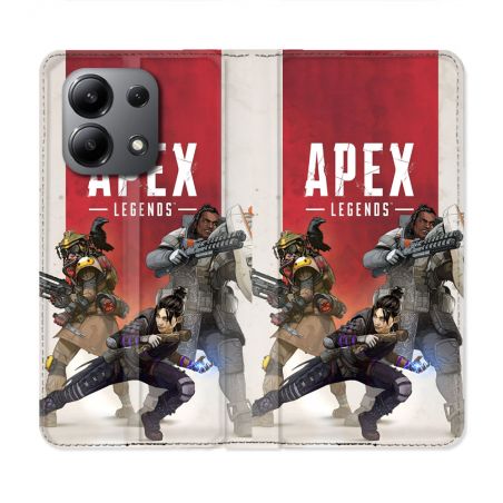 Housse Cuir Portefeuille Pour Xiaomi Redmi Note 13 4G Apex