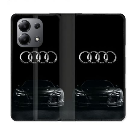 Housse Cuir Portefeuille Pour Xiaomi Redmi Note 13 4G Audi