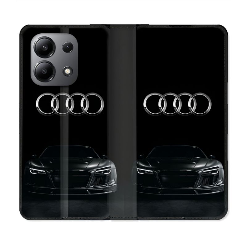 Housse Cuir Portefeuille Pour Xiaomi Redmi Note 13 4G Audi